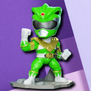 Chibi Green Ranger Action Figure | Power Rangers 3D Printed Collectible Desk Statue