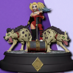 Harley Quinn with Hyenas Collector Resin Statue – Premium DC Fan Art Figurine