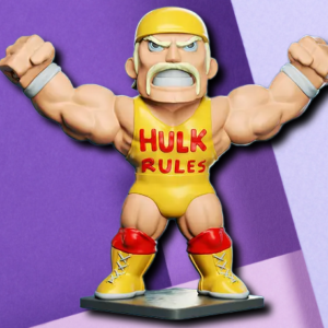 Hulk Hogan 'Hulk Rules' Chibi Wrestling Figure - Custom 3D Printed Desk Decor