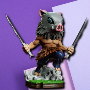 Inosuke Hashibira Demon Slayer 3D Printed Statue – High-Detail Anime Gaming Miniature