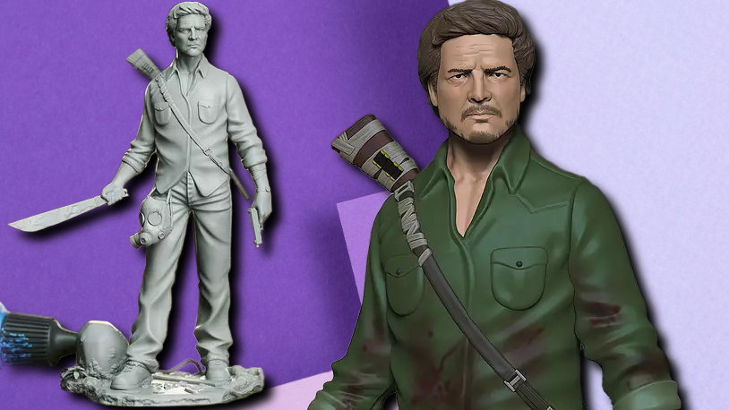 Joel Miller Survivor Collectible Figure - 3D Printed Statue from The Last of Us
