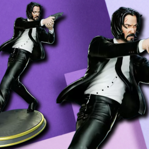 John Wick Action Figure 3D Printed Collectible Statue for Fans