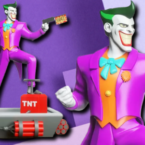 The Joker Action Figure Statue - DC Comics Villain 3D Printed Desk Decor & Collectible