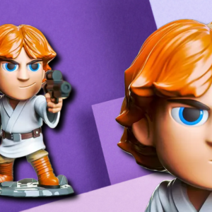 Luke Skywalker Chibi-Style 3D Printed Figurine - Star Wars Desk Collectible