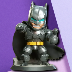 Armored Batman Chibi Style Collectible Figure | DC Comics Desk Statue