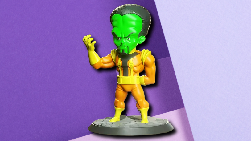 The Leader Marvel Supervillain Chibi Desk Figurine | High-Detail 3D Printed Statue