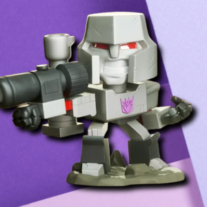 Chibi Megatron Transformers Collectible Desk Figure – Stylized Decepticon Leader Statue