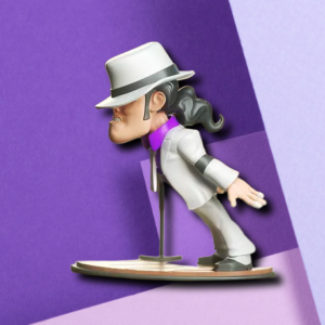Michael Jackson Smooth Criminal 3D Printed Statue | Iconic Pop Star Desk Collectible