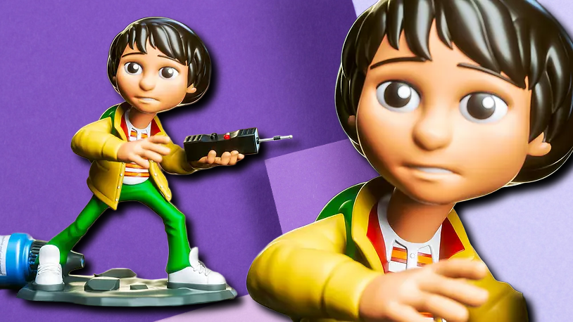 Will Byers Stranger Things Inspired 3D Printed Statue & Fan Art Collectible