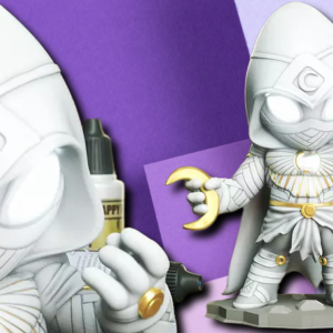 Moon Knight Chibi STL – High-Detail 3D Printable Collectible Figure