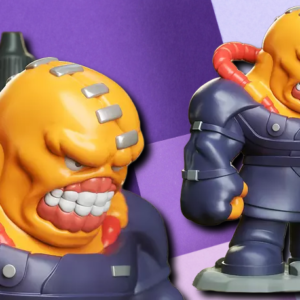 Stylized Mutant Monster Desktop Figurine – Premium 3D Printed Collectible