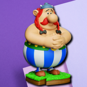 Obelix Premium 3D Printed Statue | Iconic Gaulish Hero Desk Collectible