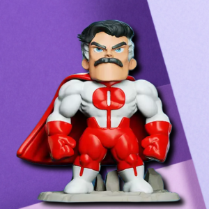 Omni-Man Chibi Style Collectible Figure | Invincible Desktop Showpiece