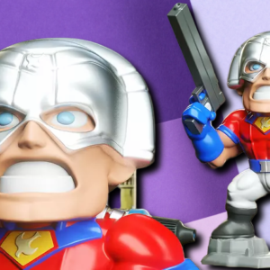 Peacemaker Chibi-Style Collectible 3D Printed Figure