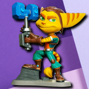 Ratchet & Clank Inspired Hero Collectible 3D Printed Figurine