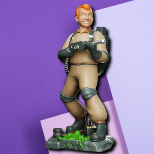 Tintin Ghostbuster 3D Printed Statue | Custom Pop Culture Collectible Desk Figurine