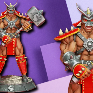 Shao Kahn Mortal Kombat 3D Printed Statue | Gaming Collectible & Desk Display Piece