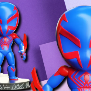 Spider-Man 2099 Chibi Figure - 3D Printed Desk Decor & Collector Toy