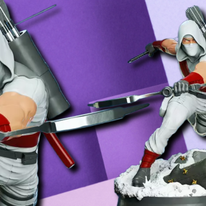 Storm Shadow G.I. Joe Inspired 3D Printed Statue | Custom Ninja Warrior Display Piece