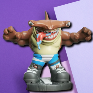 Hammerhead Shark Street Fighter Action Figure Collectible Miniature