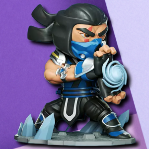 Sub-Zero Chibi Mortal Kombat 3D Printed Statue | Gaming Desk Decor & Collectible