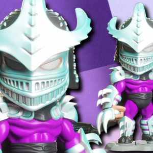 Super Shredder Chibi Figurine - Teenage Mutant Ninja Turtles 3D Printed Collectible