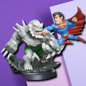 Superman vs. Doomsday Action Diorama 3D Printed Collector Figure