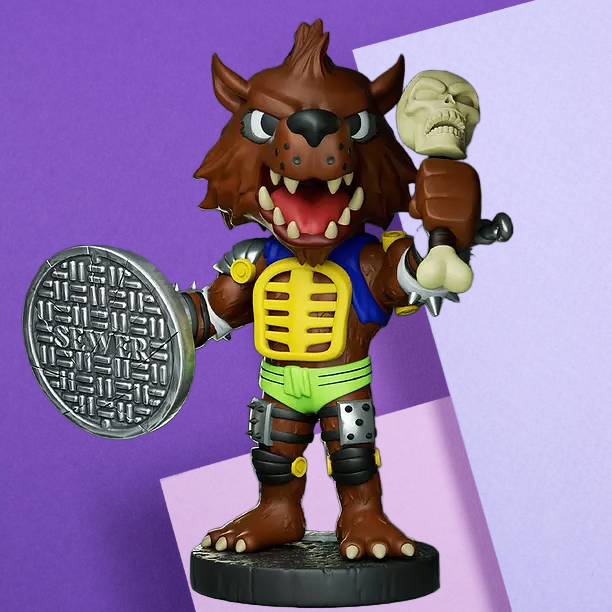 Teenage Mutant Ninja Turtles Rahzar Collectible Figure - Premium Fan-Favorite Desk Accessory