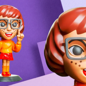 Velma Dinkley Stylized 3D Printed Figurine - Scooby-Doo Collector Statue