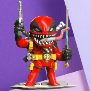 Venompool Chibi Action Figure: Premium 3D Printed Marvel Collectible