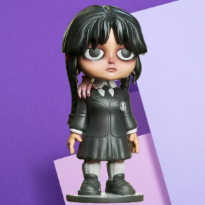 Wednesday Addams Chibi Style 3D Printed Collectible Figure
