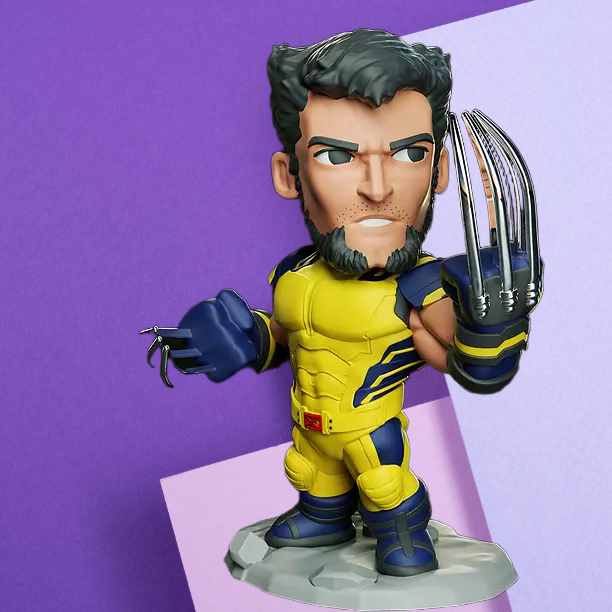 Wolverine Marvel Mutant X-Men Collectible Figurine - Premium 3D Printed Desk Display