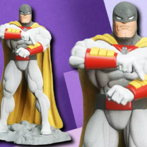 Space Ghost Collectible Figure - Premium 3D Printed Statue for Desk Display